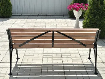 Скамейка Классика с подлокотником 1,5 м