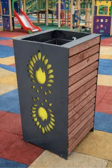 Урна уличная Горизонталь